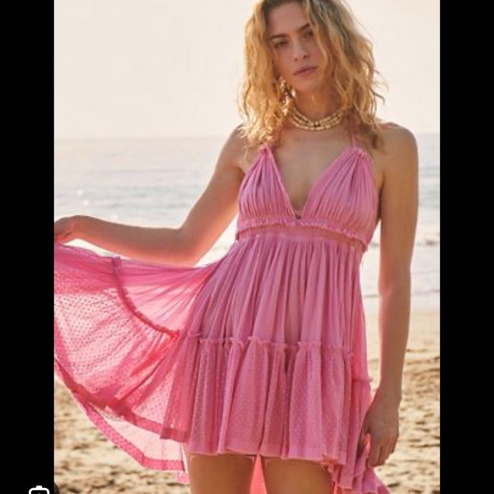 VINTAGE Free People 100 Degree Mini Dress RARE